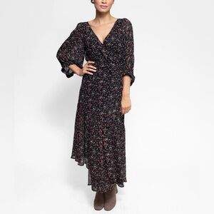 Apiece Apart Bougainvillea Wrap Dress